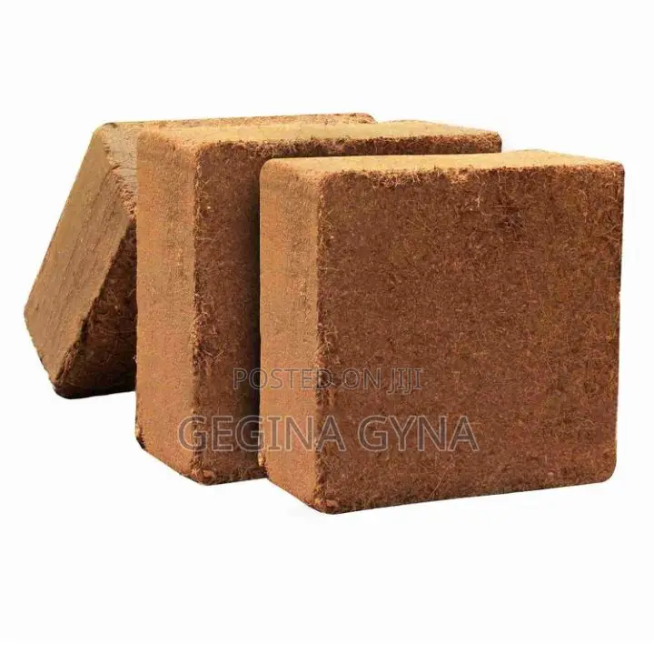 Coco Peat Block (Udongo Wenye Rutuba Na Mzuri Sanaa)
