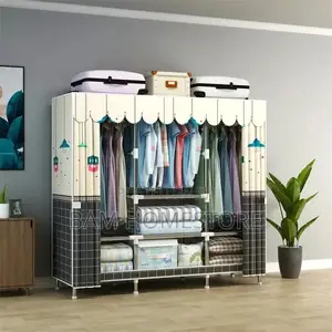 Collapsible Wadrobe-Kabati Ya Chuma 3 Doors