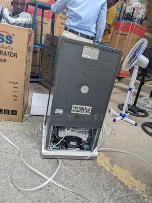 Fridge Aina Ya Boss Liter 98 Milango Miwili, Ina Warranty