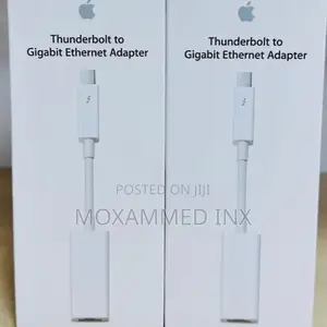 Thunderbolt to Gigabit Ethernet Adapter