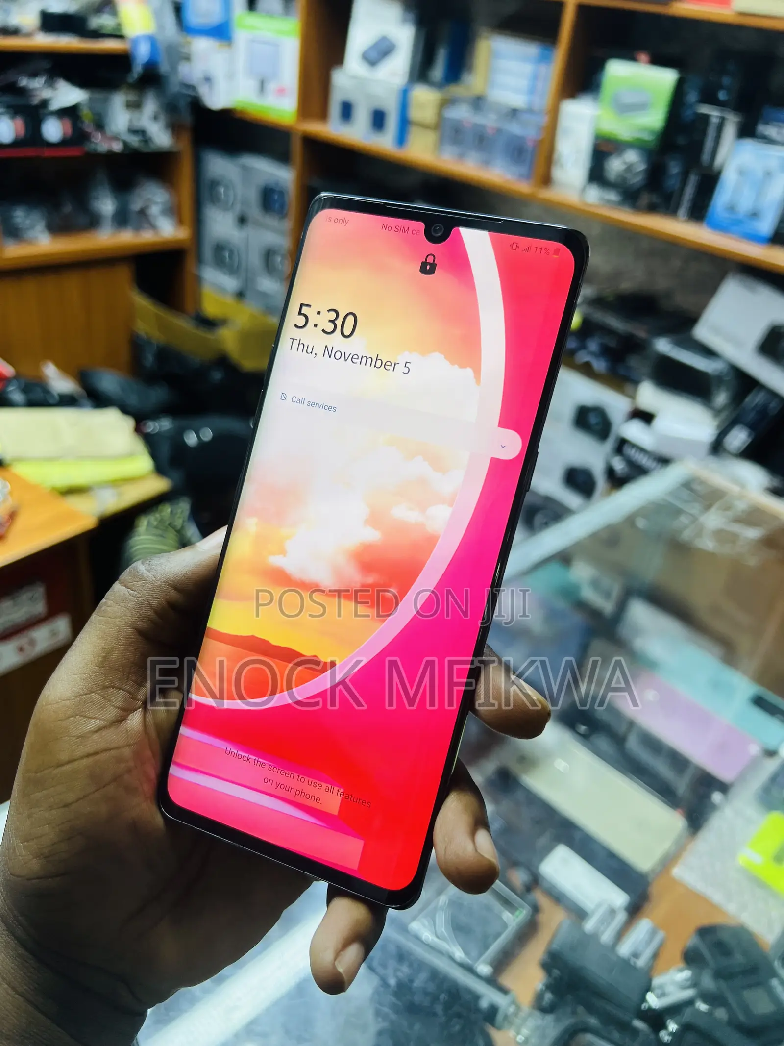 LG Velvet 128 GB Black