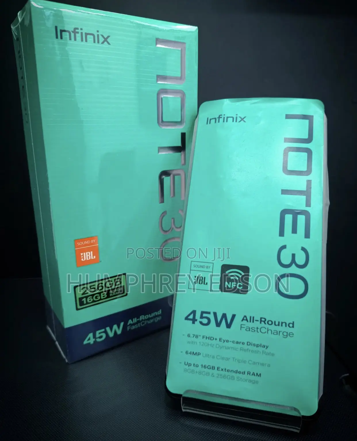 New Infinix Note 30 256 GB Blue