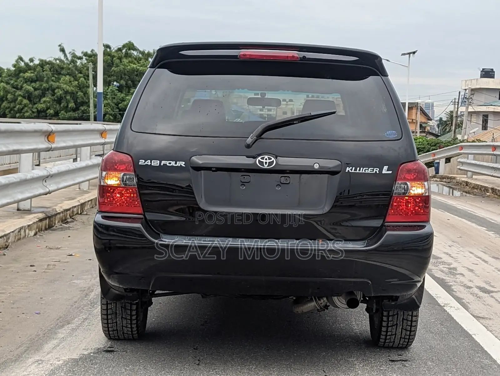 Toyota Kluger 2003 Black