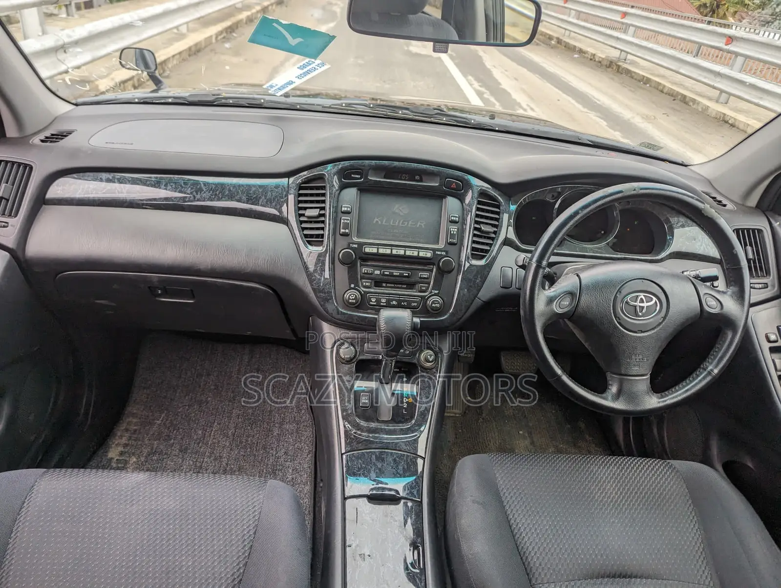 Toyota Kluger 2003 Black