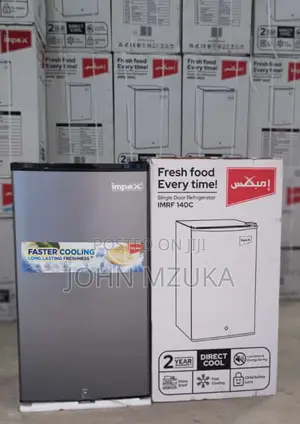 Fridge Mlango Mmoja Aina Ya Impex Single Door Liter 90