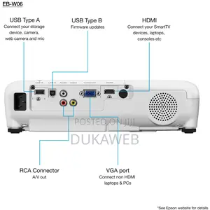 EPSON Projector 3700 Lumens