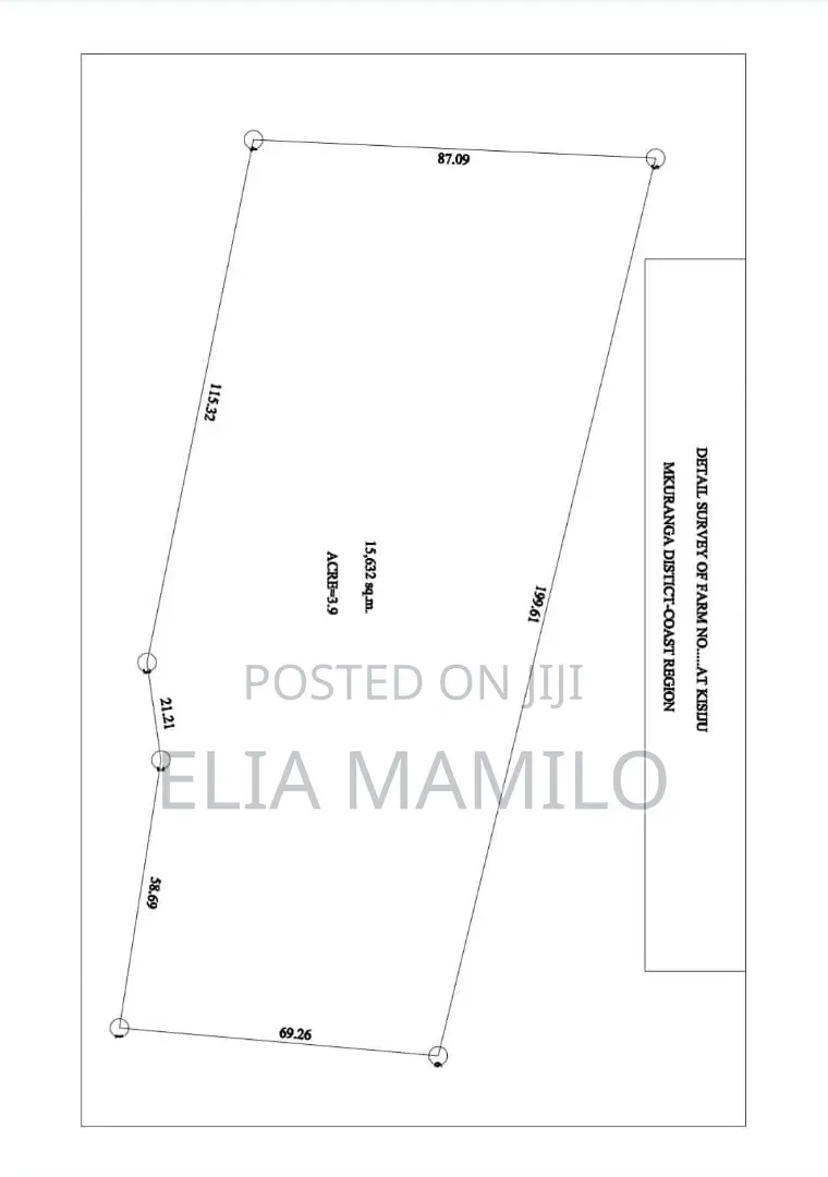 Beach Plot for Sale in Mkuranga, Kisiju.