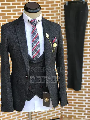 Suti Za Kiume | Men's Suits | Charcoal Gray