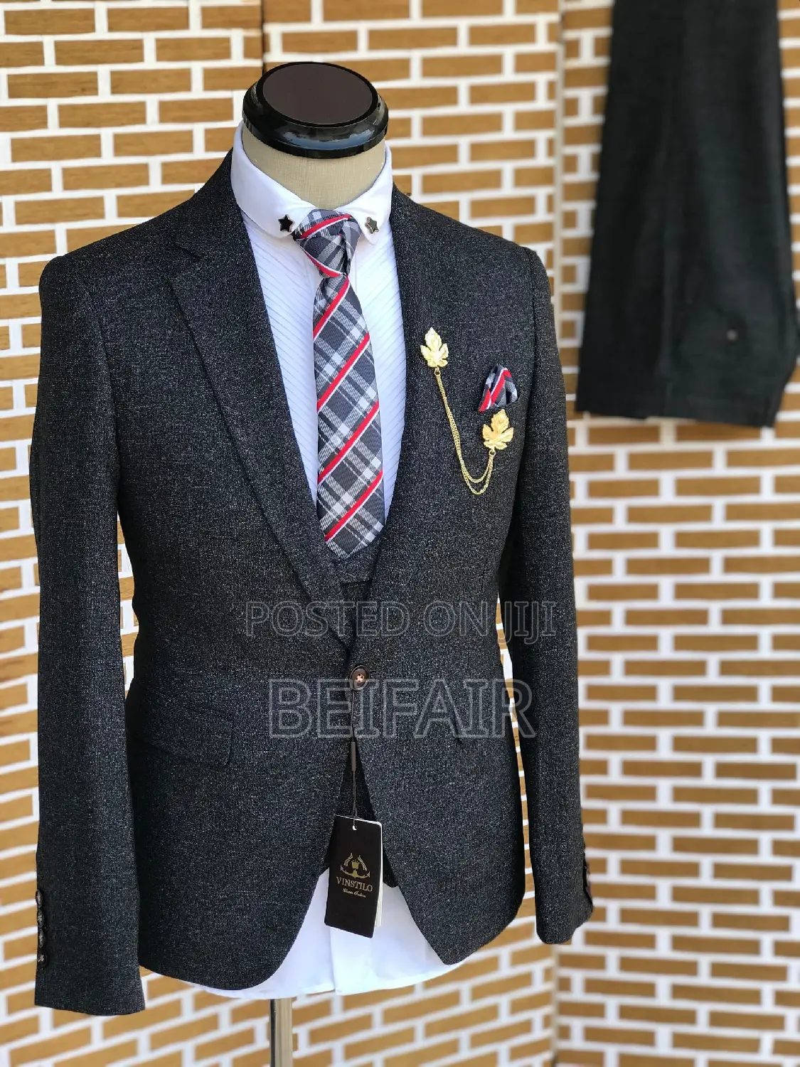 Suti Za Kiume | Men's Suits | Charcoal Gray