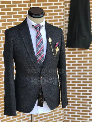 Suti Za Kiume | Men's Suits | Charcoal Gray