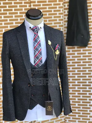 Suti Za Kiume | Men's Suits | Charcoal Gray