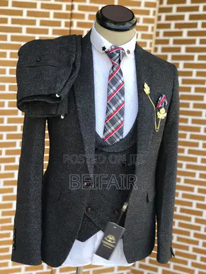 Suti Za Kiume | Men's Suits | Charcoal Gray