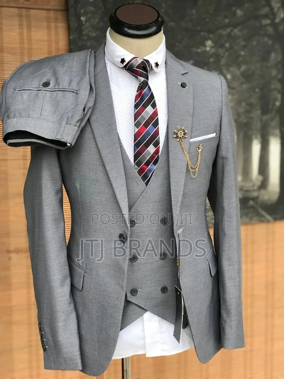 Greyish Men's Suit