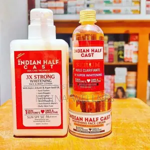 Photo - Indian Half Cast 3x Strong Whitenig Lotion ,Cream Serum