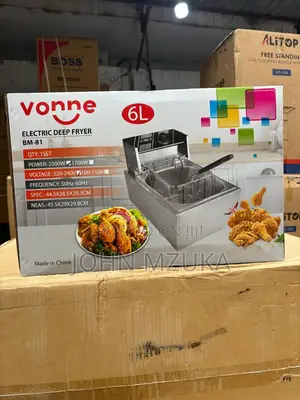 Photo - Vonne Deep Fryer 6 Liters , Cheap Price Yaani 130,000