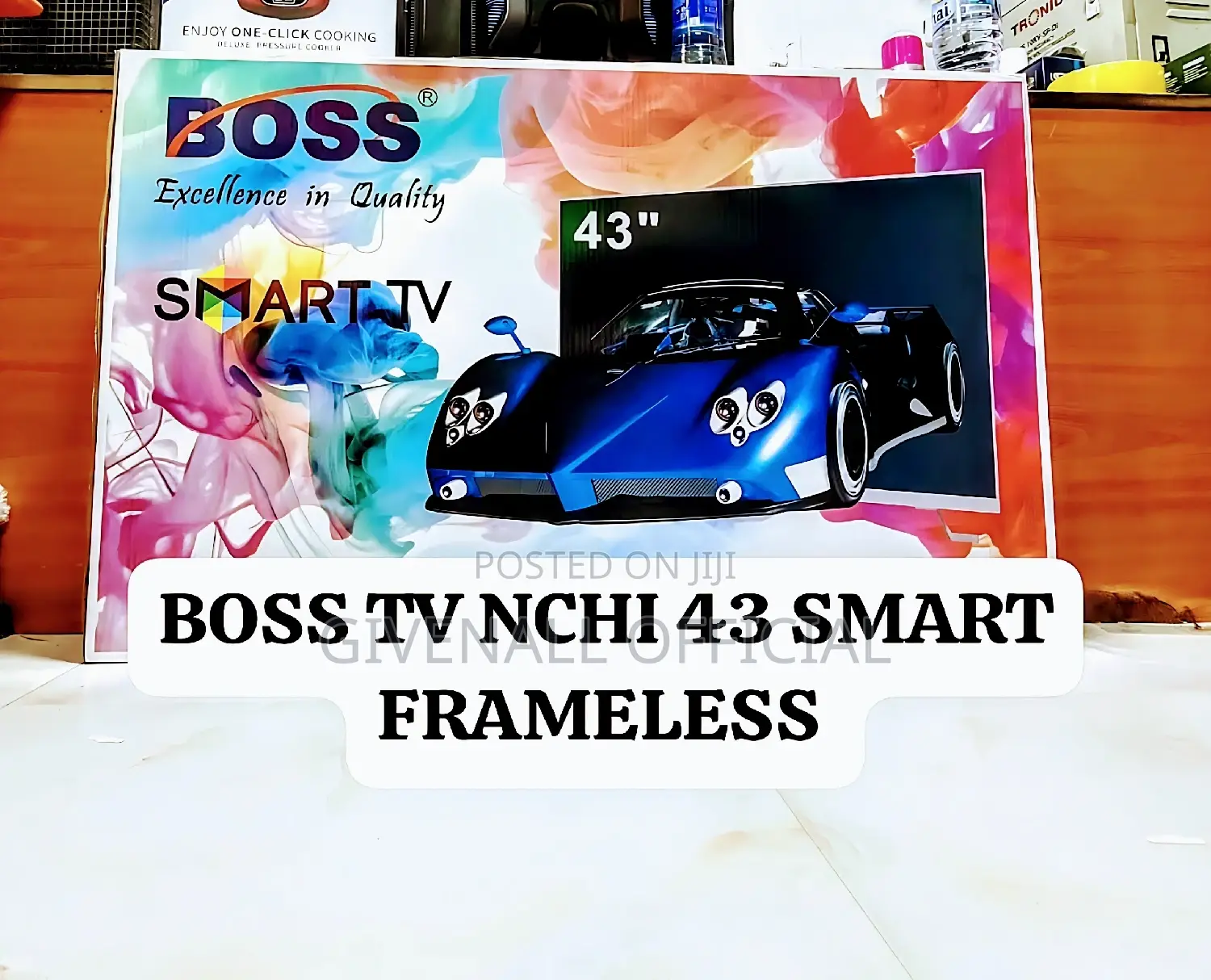 Ofa Ofa = Boss TV Nchi 43 Smart Frameless Imara Sana Na HD