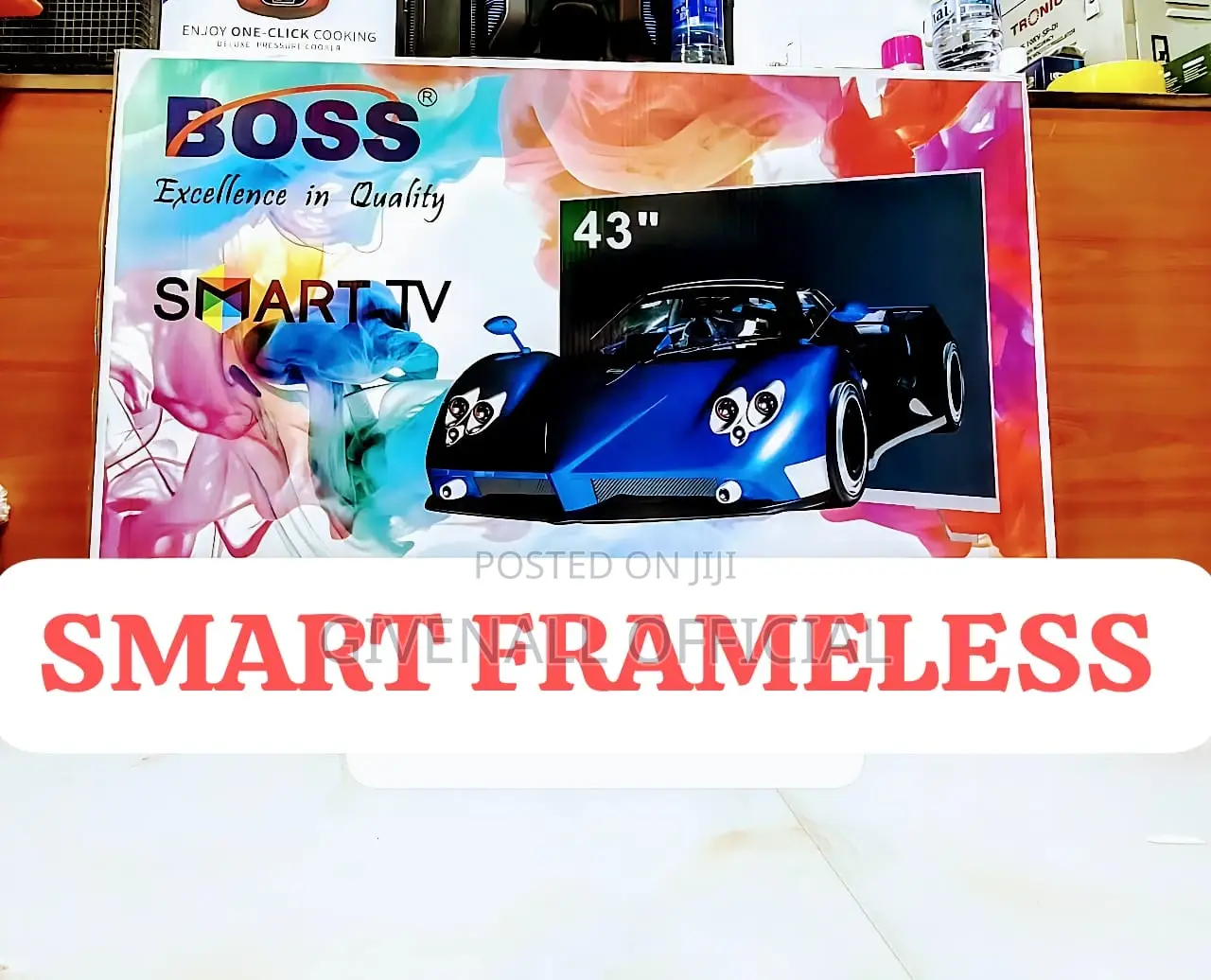 Ofa Ofa = Boss TV Nchi 43 Smart Frameless Imara Sana Na HD