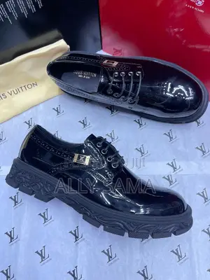 Loafers Boots Black Full Louis Vuitton Original