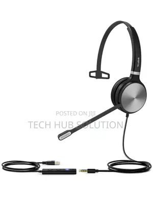 Yealink Usb Wired Headset Uh34 Lite Mono Uc