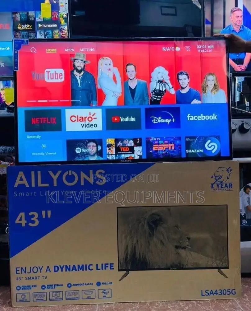 Ailyons Smart Tv 43inch