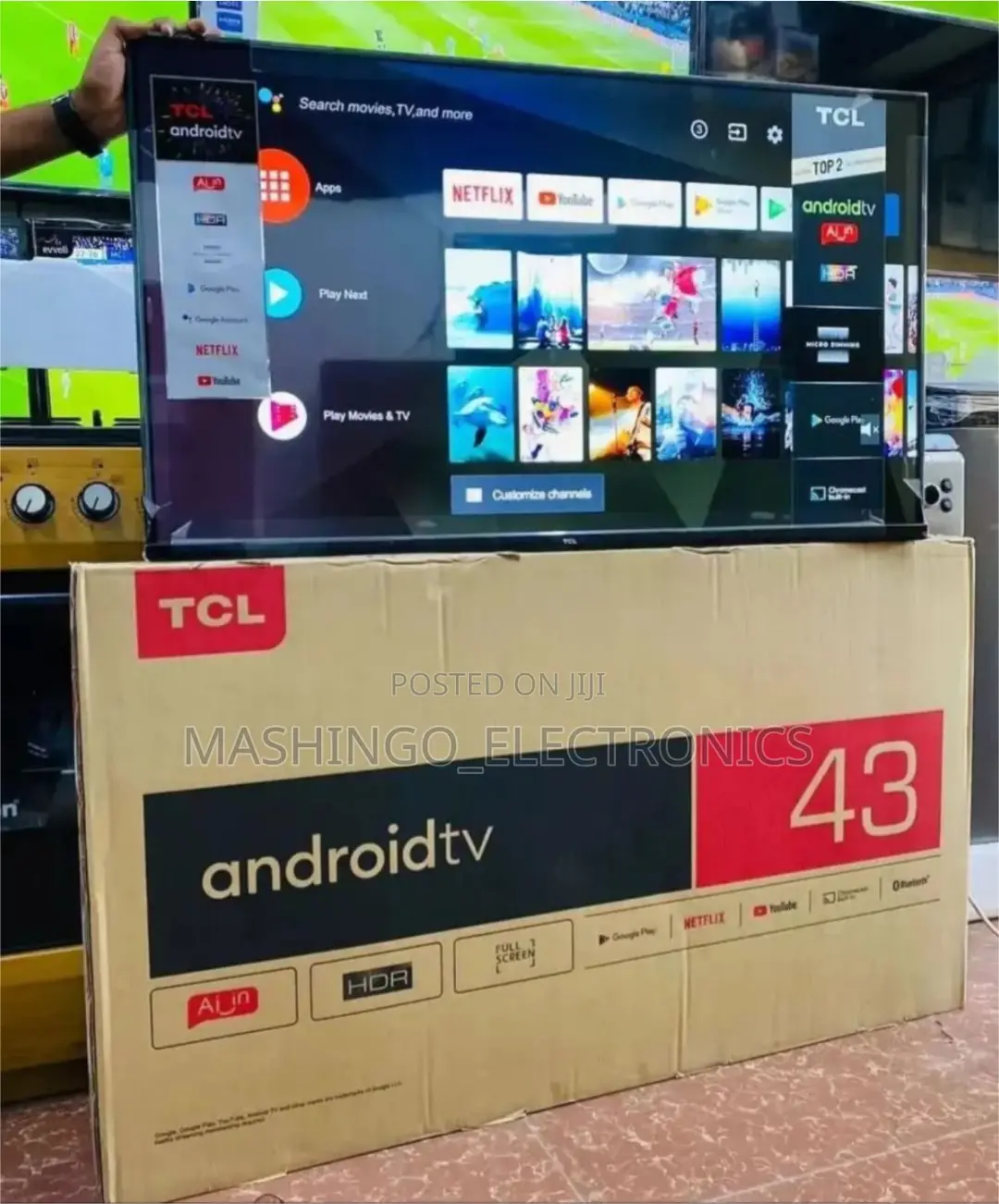 TCL Smart Tv 43inchs 
