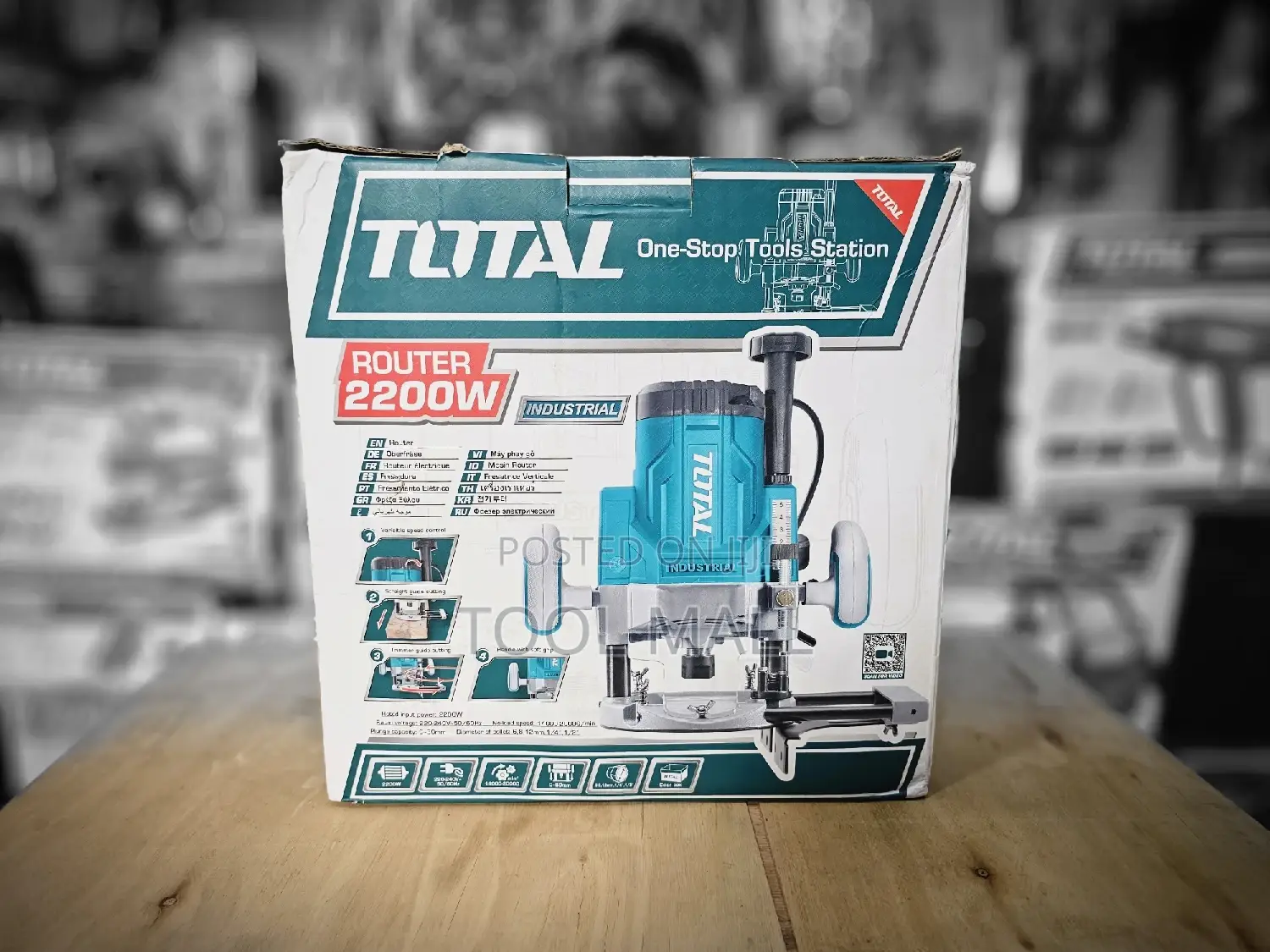 Total Router Heavy Duty 2200w