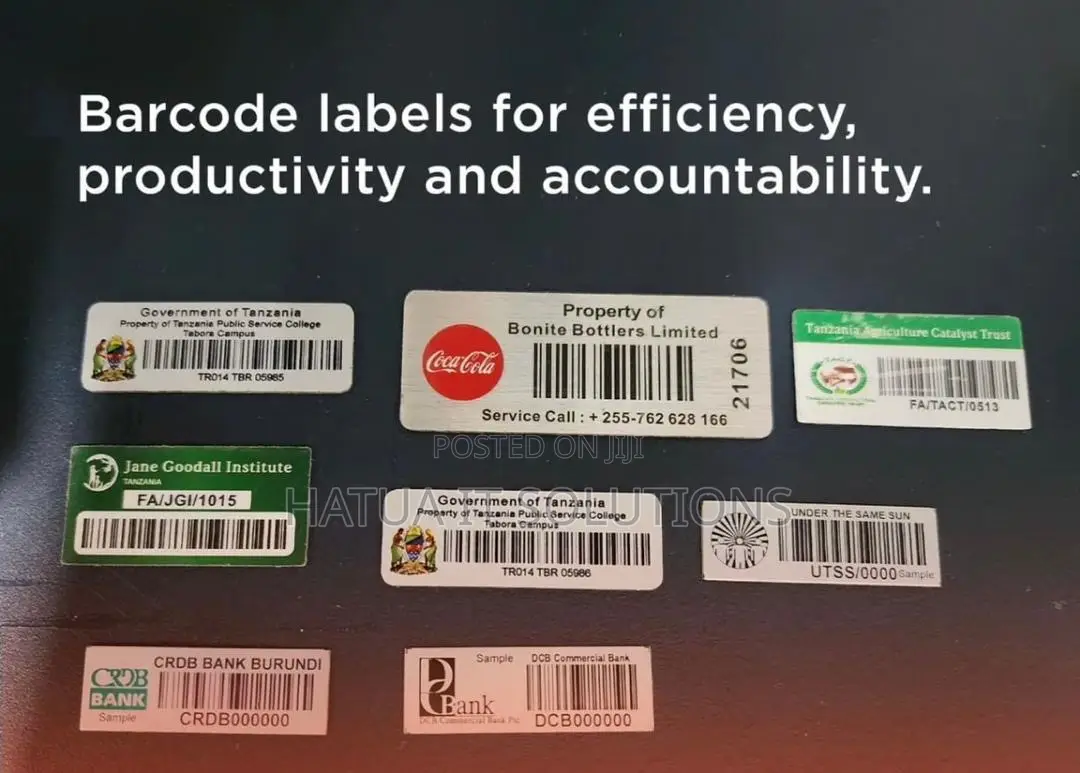 Aluminium Asset Label/Tags
