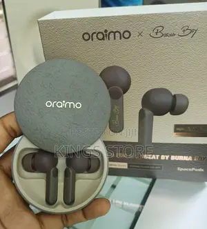 Oraimo Spacepods X Burna Boy ANC True Wireless Earbuds