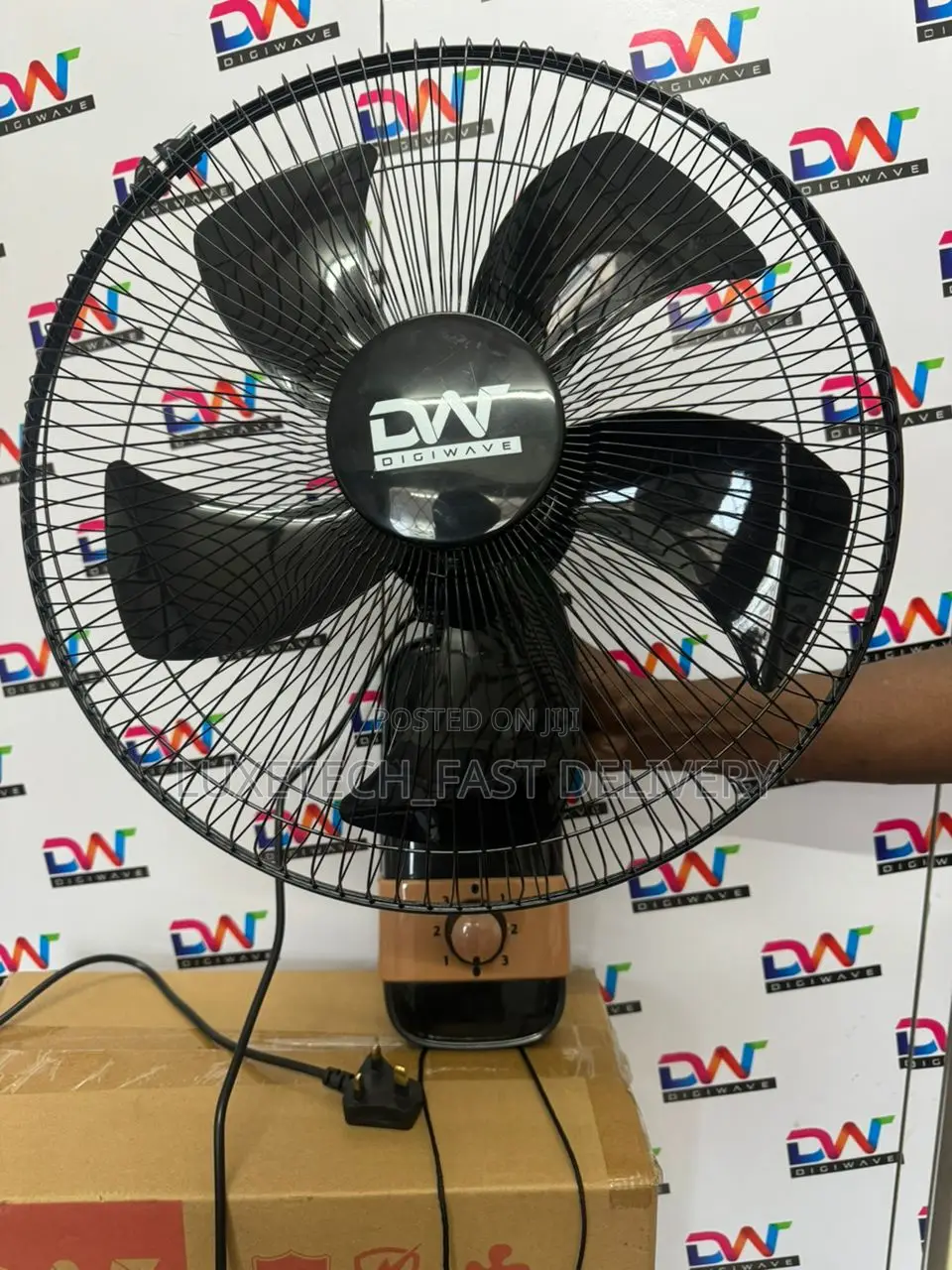 Digiwave 16 Inches Wall Mount Fan With Remote Best Quality