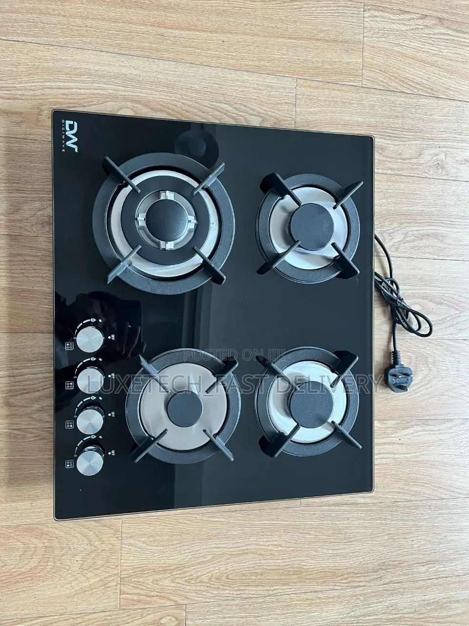 Digiwave 4 Burners Built-in Gas Cooker (Full Gas Burners)