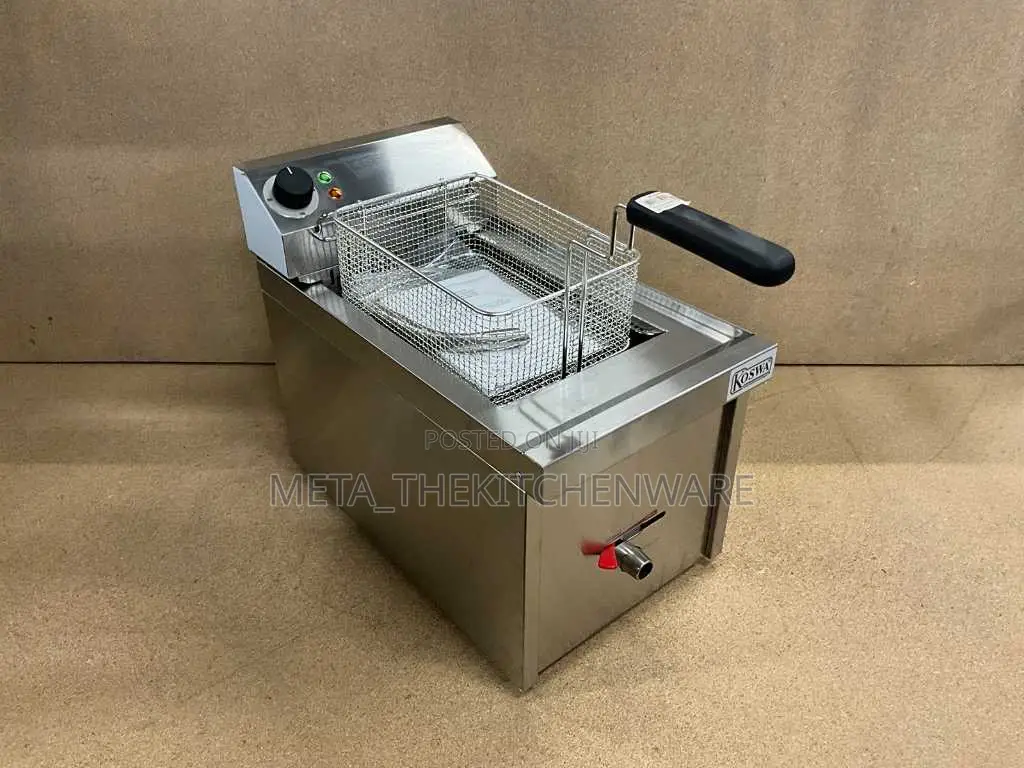 Generic Commercial Gas Single Deep Fryer 6l