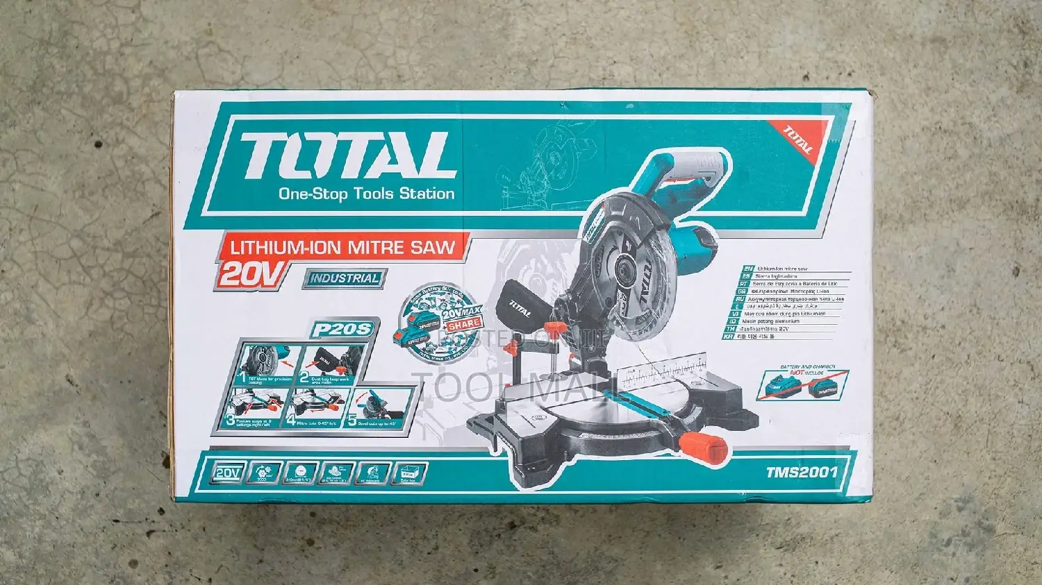 Total Cordless Mitre Saw 20v TMS2001
