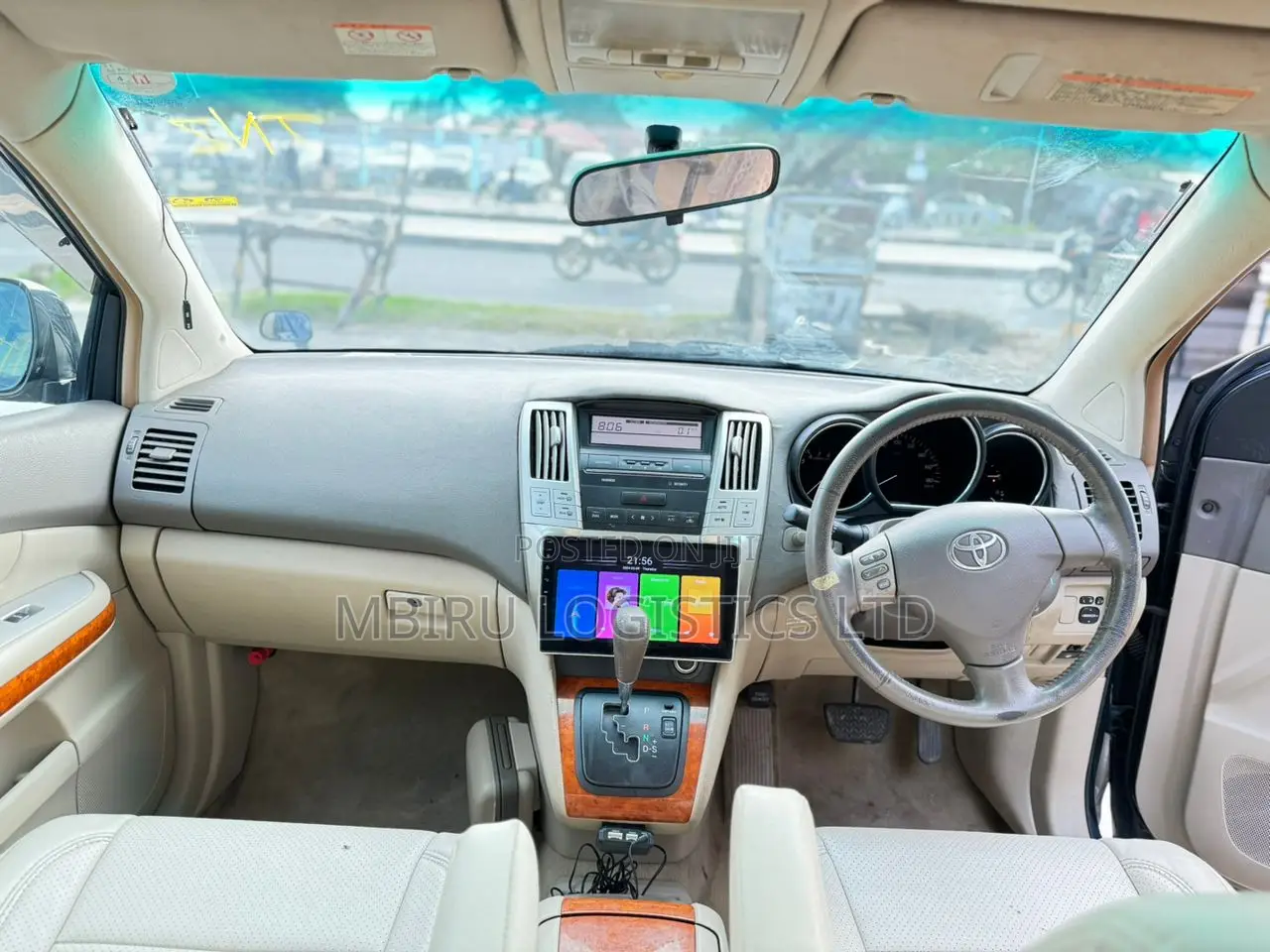 Toyota Harrier 2004 Blue