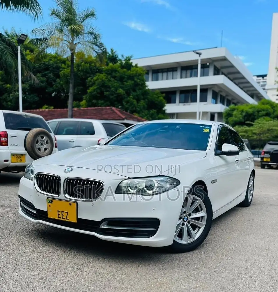 BMW 524d 2015 White