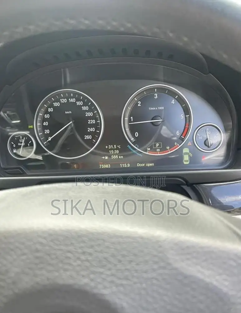 BMW 524d 2015 White