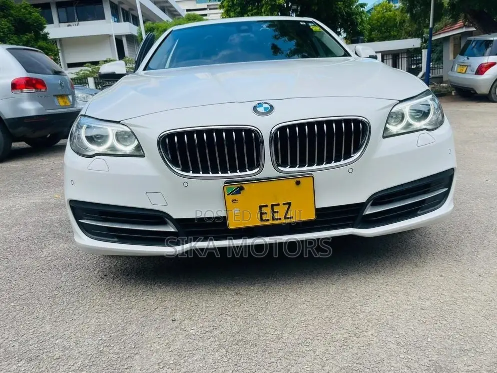BMW 524d 2015 White