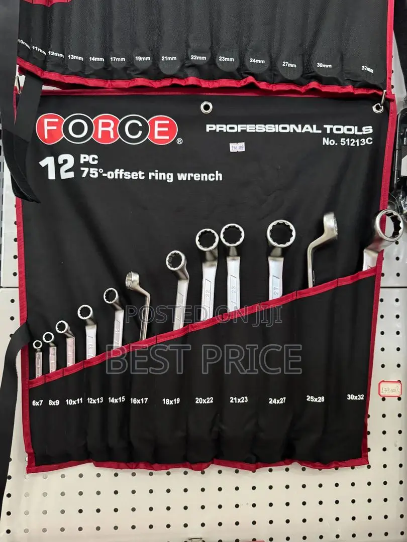 Force 12 PCS 75 Offset Ring Wrench