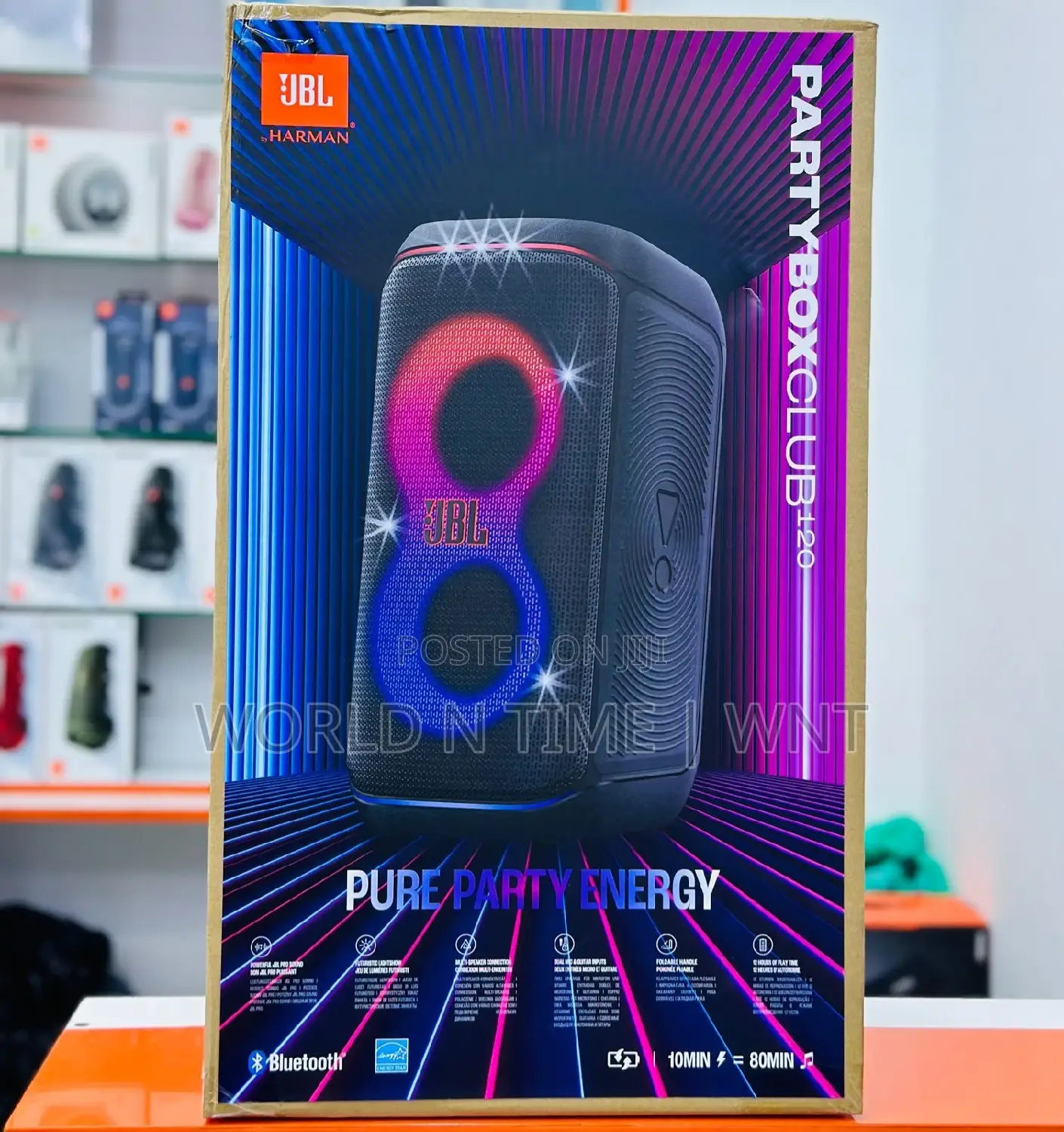 JBL Partybox Club 120 | Portable Party Speaker