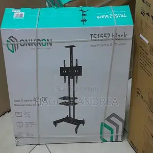 Onkron TS1552 Mobile Tv Stand For 40”– 70” Upto 45kg-black