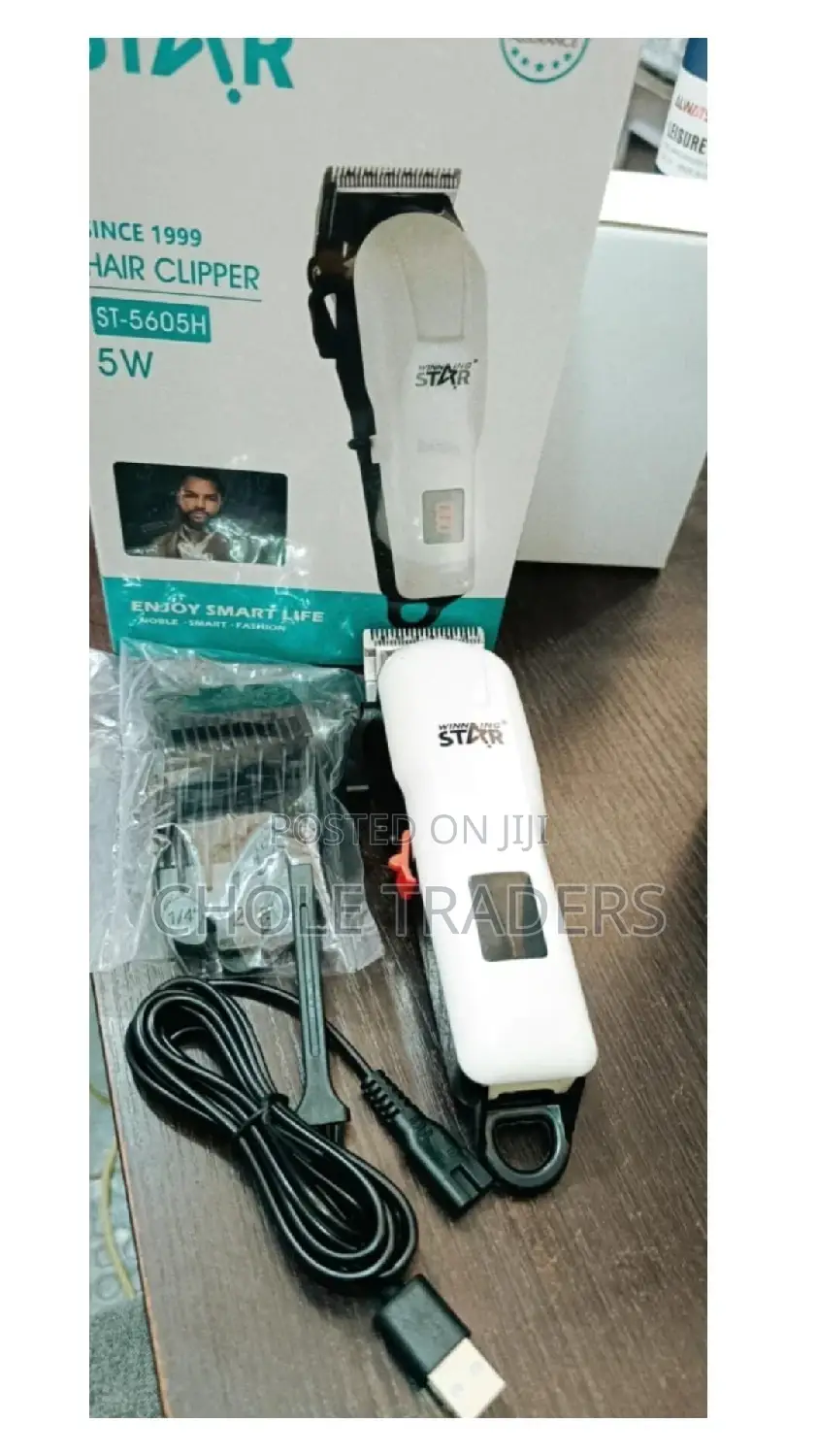 Winning Star Rechargeable Hair Clipper (5w)