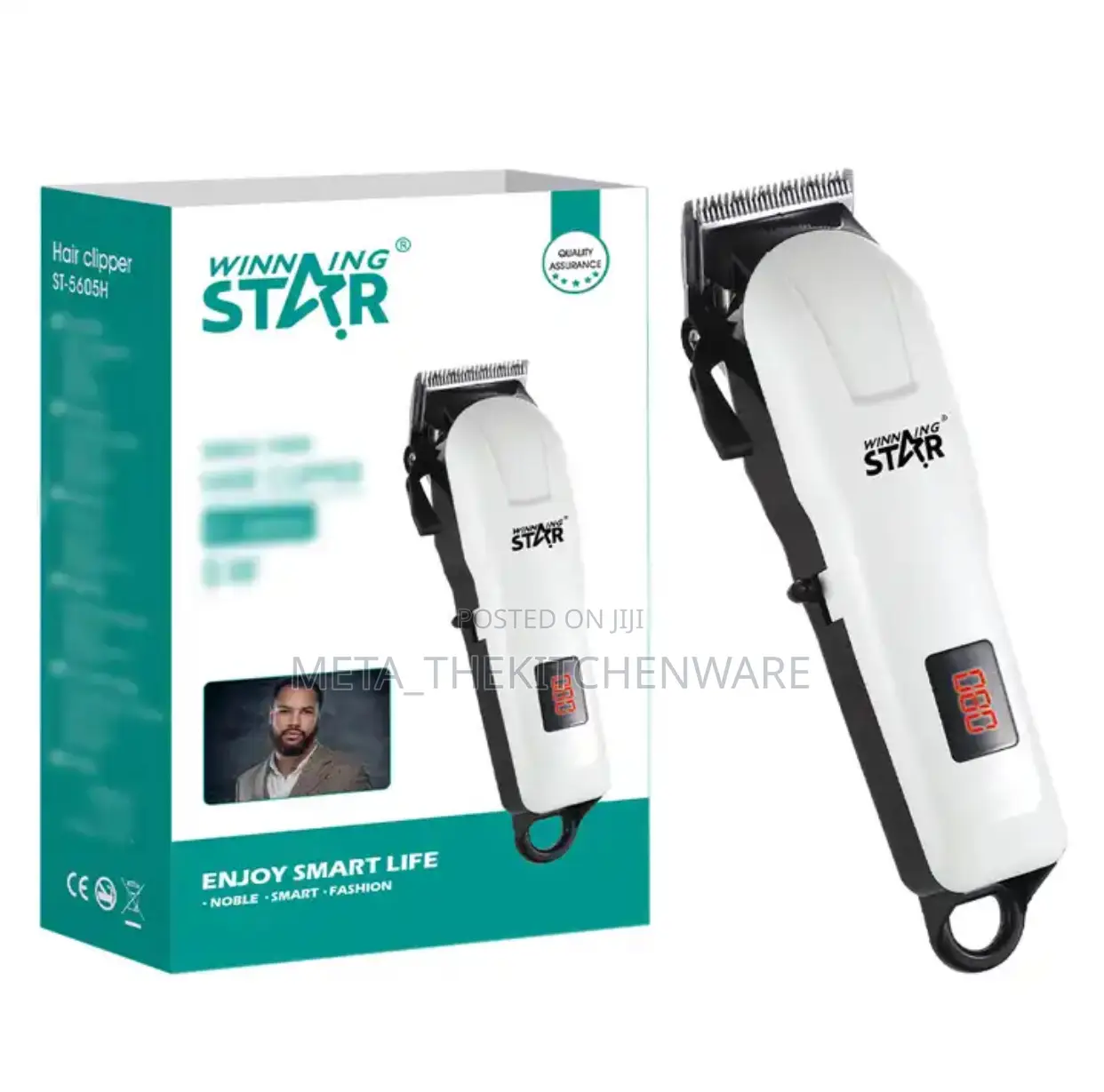 Winning Star Rechargeable Hair Clipper (St - 5605H) 5W