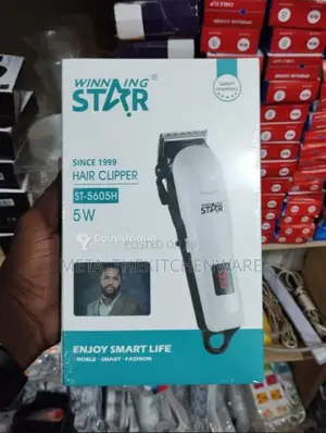 Winning Star Rechargeable Hair Clipper (St - 5605H) 5W