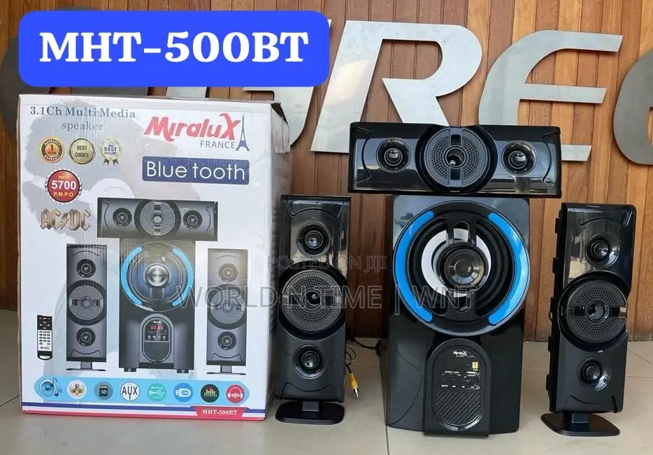 Miralux France MHT-500BT 3.1 CH Multi Media Speaker.