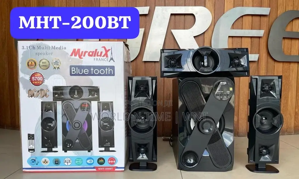 Miralux MHT-200bt 3.1 CH Multi Media Speaker.