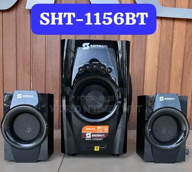 Sayona SHT-1156bt 2.1 CH Multi Media Speaker.