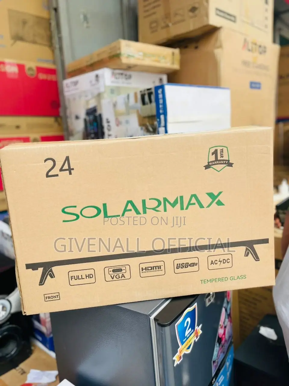 Ofa Ofa = Solarmax TV Nchi 24 LED Ina HD Kali Na Imara Sana