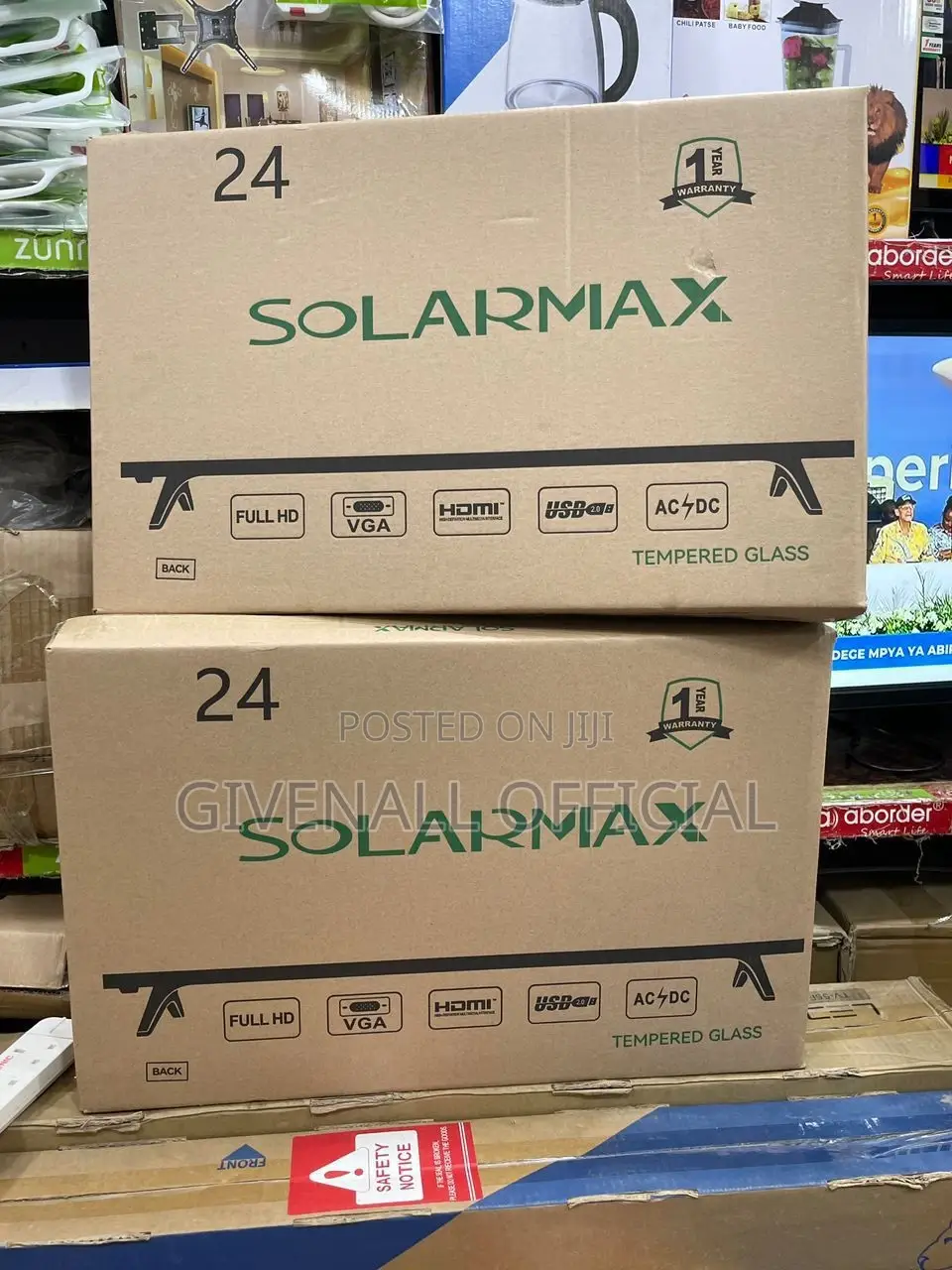 Ofa Ofa = Solarmax TV Nchi 24 LED Ina HD Kali Na Imara Sana