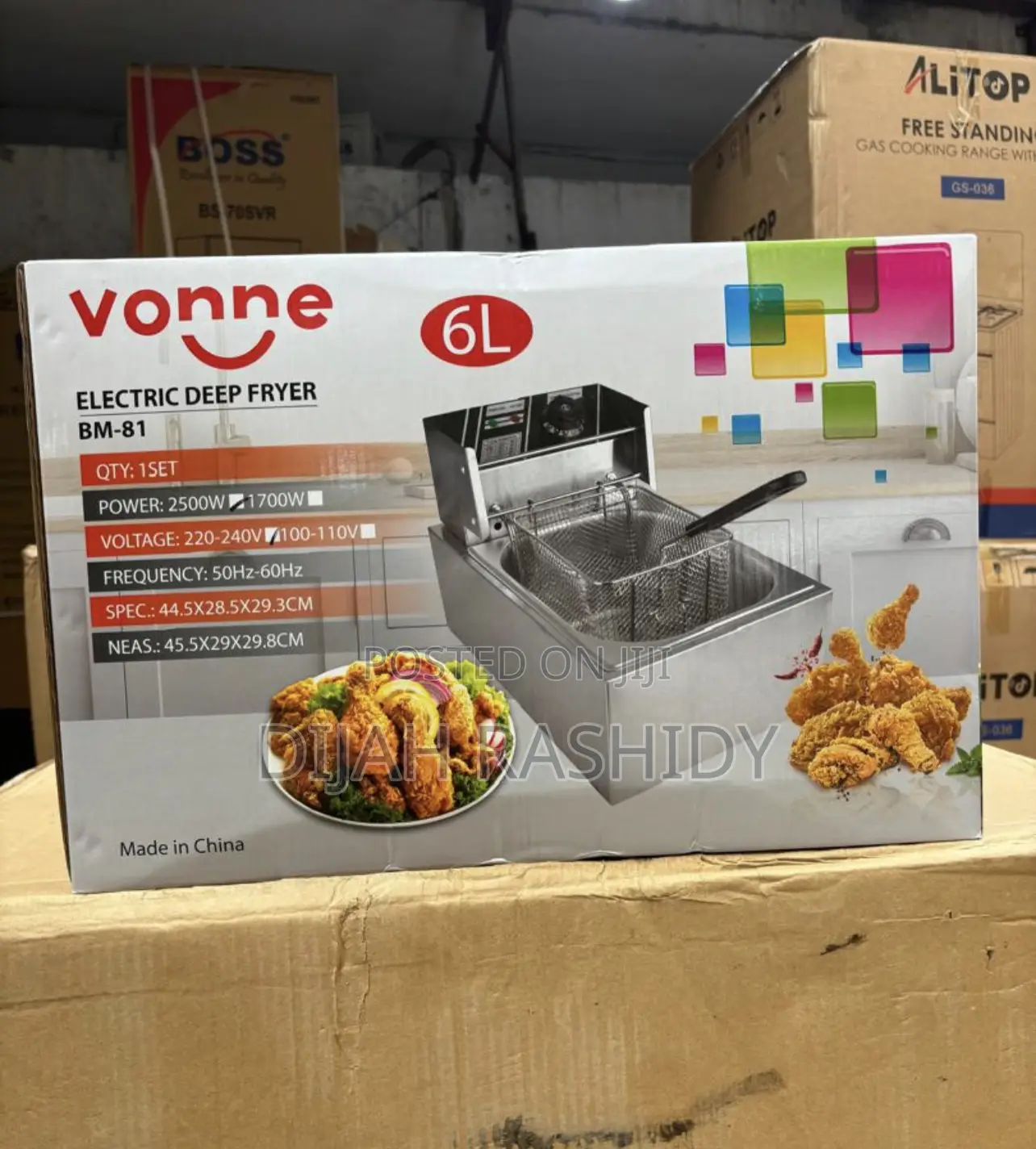 Vonne Deepfryer Lt 6