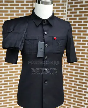 New Men's Kaunda Suits | Short Sleeves | Mikono Mifupi