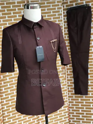 Kaunda Suti Za Kiume | Men's Kaunda Suits | Mikono Mifupi
